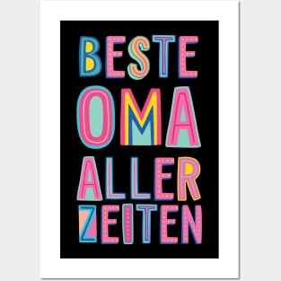 Beste Oma aller Zeiten Geschenk Posters and Art